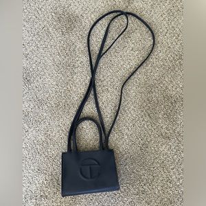 TELFAR Small Shopping Bag - Navy